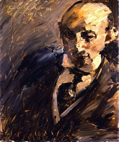 Portret van Alfred Kuhn, 1923 door Lovis Corinth