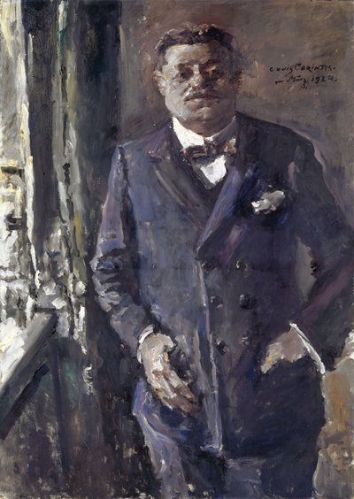 Portret van Friedrich Ebert 1871-1925, President van het Duitse Rijk, 1924 door Lovis Corinth