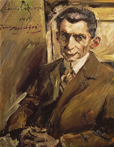 Portret van Julius Meier-Grafe (1867-1935) kunsthistoricus, c.1912-14 door Lovis Corinth