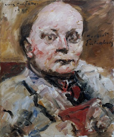 Portret van de dichter Herbert Eulenberg, 1924 door Lovis Corinth