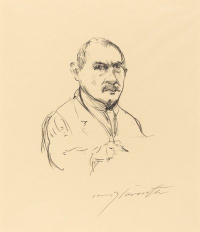 Zelfportret door Lovis Corinth