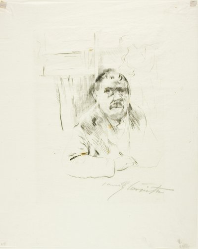 Zelfportret door Lovis Corinth