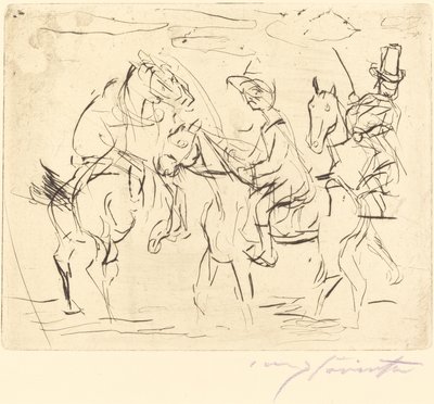 Zondagsrijders door Lovis Corinth