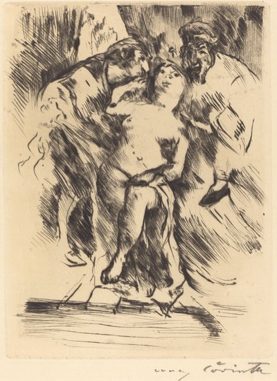 Susanna in bad door Lovis Corinth