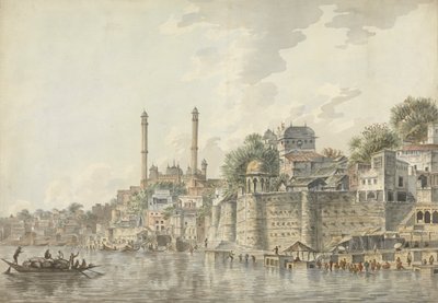 Poort van een Oud Fort, Benares door Lt. John Ritso