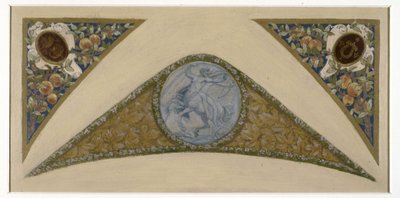Schets voor de Feesttrap in het Stadhuis van Parijs: Sagittaire, tussen 1888 en 1898 door Luc Oliver Merson