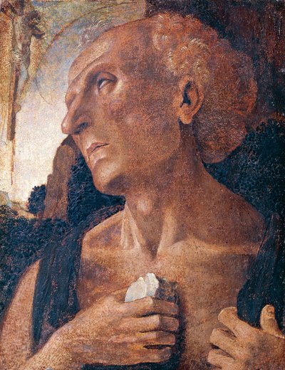 Sint Hiëronymus door Luca (attr.to) Signorelli