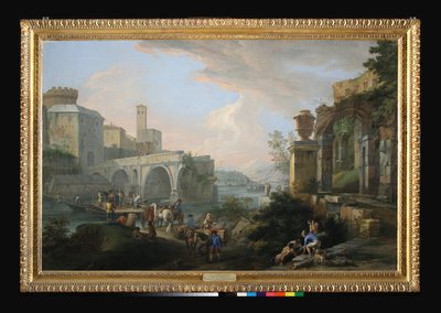 Capriccio met de Ponte Rotto door Luca Carlevaris