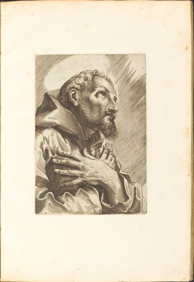Sint Franciscus van Assisi door Luca Ciamberlano
