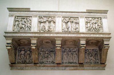 Gereconstrueerde Cantoria, c.1432-8 door Luca Della Robbia