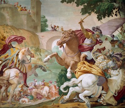 Leven van Antenor, (detail) cyclus van fresco