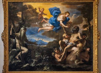 Aeneas onsterfelijk gemaakt door Venus door Luca Giordano