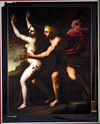 Apollo en Daphne door Luca Giordano
