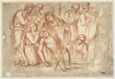 Bewening van Christus door Luca Giordano