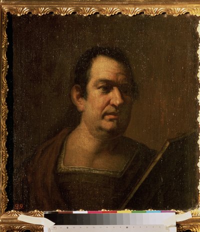 Portret van een man door Luca Giordano