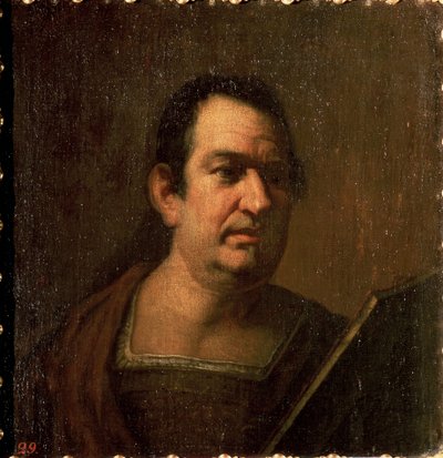 Portret van een man, ca. 17e eeuw door Luca Giordano