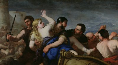 Rapto de Helena door Luca Giordano