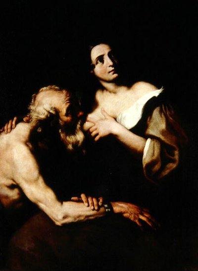 Romeinse Liefdadigheid door Luca Giordano