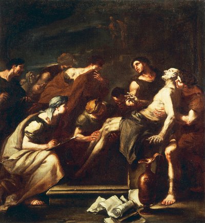 Seneca Stervend door Luca Giordano