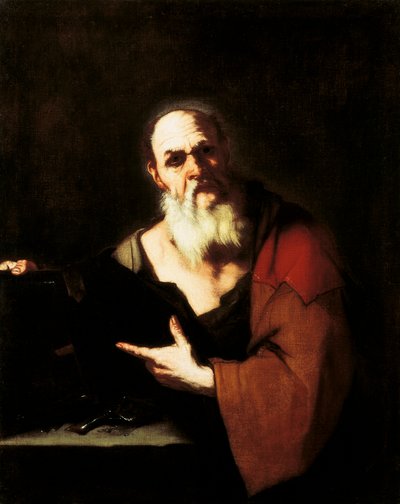 Socrates door Luca Giordano
