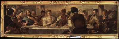 De bruiloft te Kana door Luca Giordano