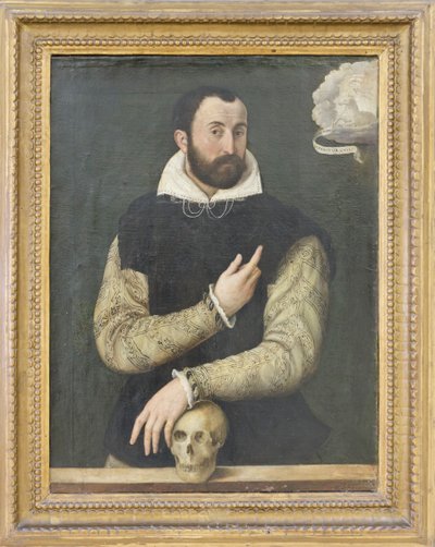 Portret van Gerolamo Rossi door Luca Longhi
