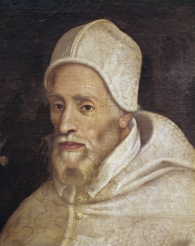 Portret van Paus Paulus III door Luca Longhi