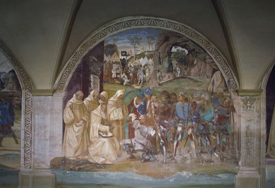 Benedictus ontdekt Totila