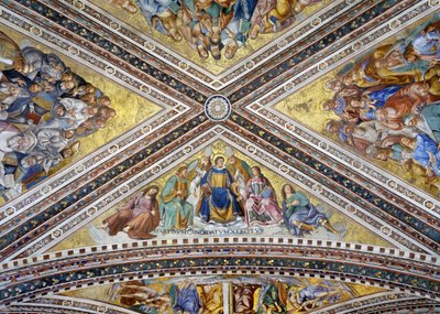 Martelaren, patriarchen, kerkleraren en maagden door Luca Signorelli