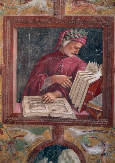Portret van Dante Alighieri door Luca Signorelli