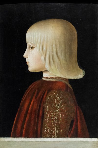 Portret van een jonge man (Guidubaldo da Montefeltro?), c.1478 door Luca Signorelli