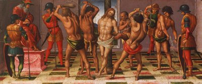 Verhalen van Christus: geseling door Luca Signorelli