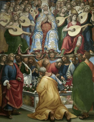 De Tenhemelopneming van de Heilige Maagd Maria door Luca Signorelli