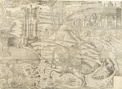 Sint Joris en de Draak door Lucantonio degli Uberti