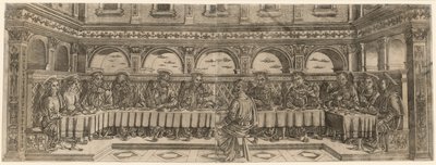 Het Laatste Avondmaal paar door Lucantonio degli Uberti