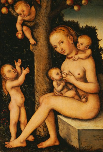 Liefdadigheid door Lucas Cranach