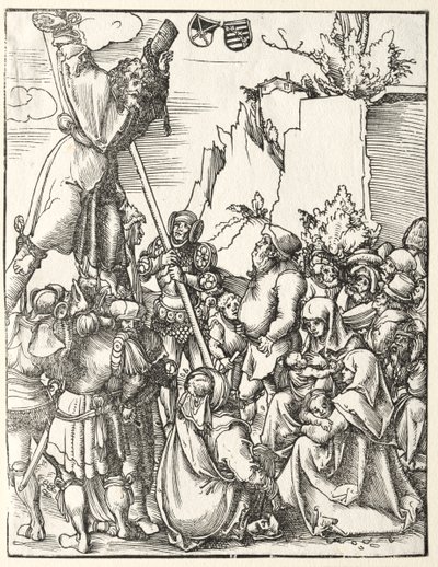 Martelaarschap van St. Andreas door Lucas Cranach