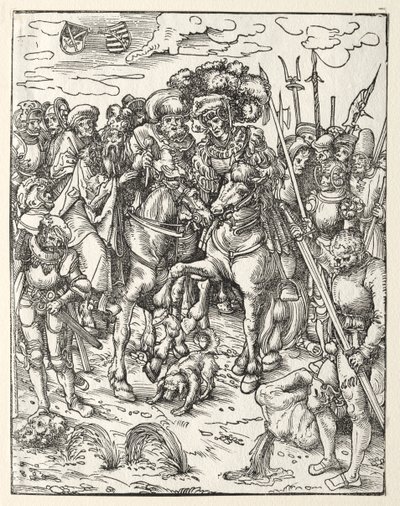Martelaarschap van St. Mattheüs door Lucas Cranach