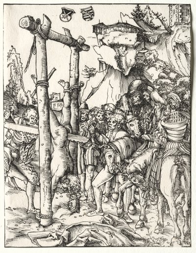 Martelaarschap van St. Simeon door Lucas Cranach