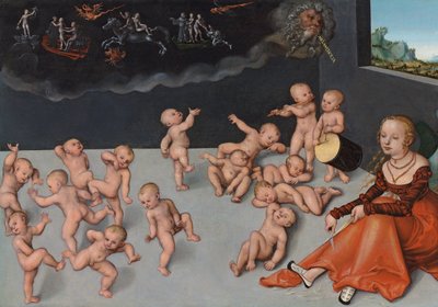 Melancholie door Lucas Cranach