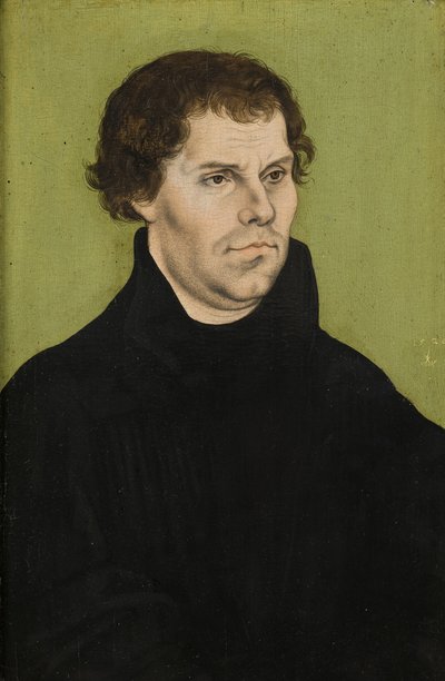 Portret van Maarten Luther door Lucas Cranach the Elder