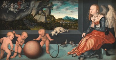 Melancholie door Lucas Cranach d.Æ.