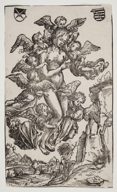 De extase van St. Maria Magdalena door Lucas Cranach d.Æ.