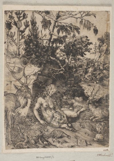 De Boetedoening van St. Johannes Chrysostomus door Lucas Cranach d.Æ.