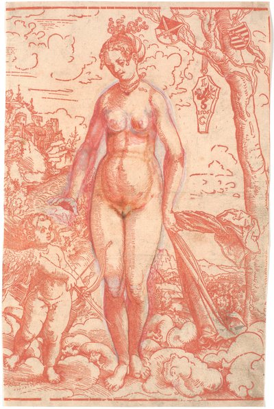 Venus en Cupido door Lucas Cranach d.Æ.