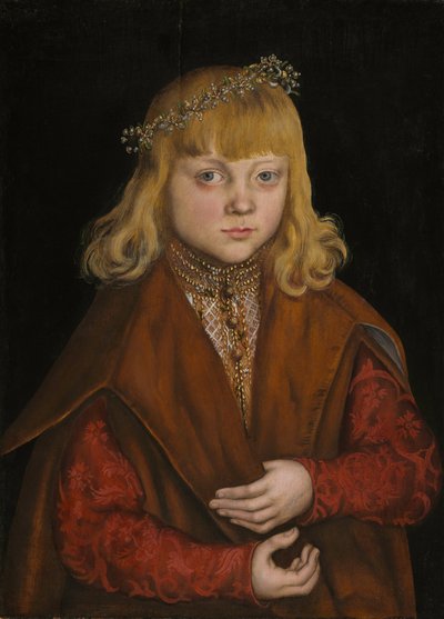 Een Prins van Saksen door Lucas Cranach the Elder