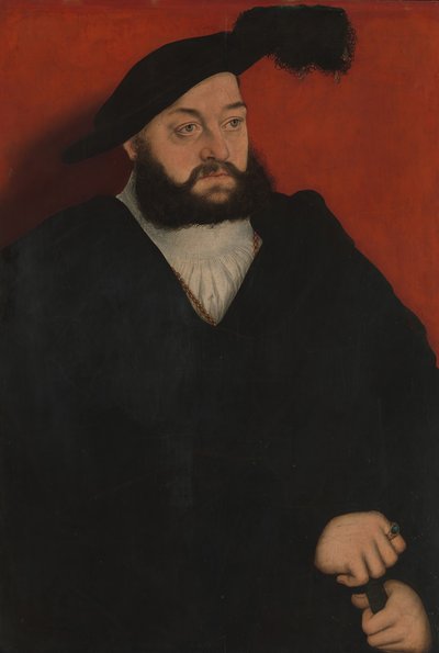 Johann 1498-1537, Hertog van Saksen, ca. 1534-37 door Lucas Cranach the Elder