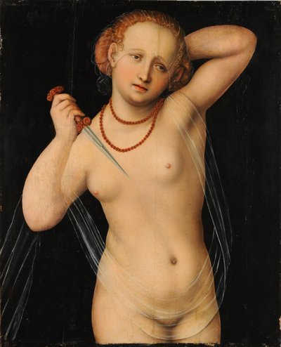 Lucretia door Lucas Cranach the Elder