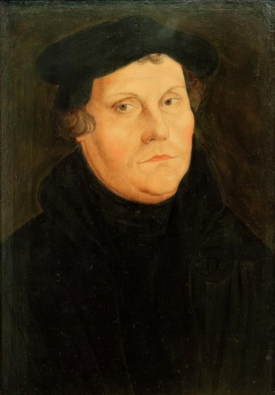 Maarten Luther door Lucas Cranach the Elder