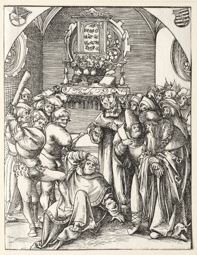 Martelaarschap van St. Judas Thaddeus door Lucas Cranach the Elder